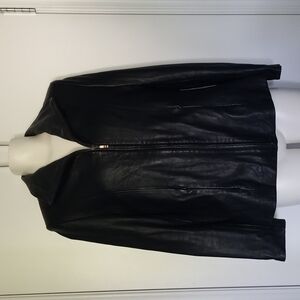 Vintage Versace Intensive Leather Jacket